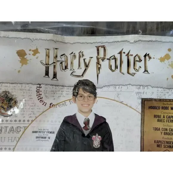 Harry Potter Child's Size S (4-6) Halloween Costume Complete Outfit With Extras - Picture 5 of 13